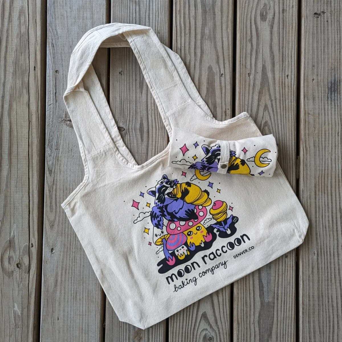 Art Supplies Make Me Happy Tote Bag by the moon and the maker