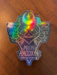 Holographic Katie Paddock Tattoos x MRBC Sticker